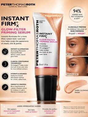 Peter Thomas Roth Instant FirmX Glow-Filter Priming Serum